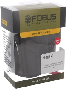 Fobus International Ltd. Kabura Springfield,HS 2000,IWI,Ruger,Taurus Lewa (SP-11 LH RT) T011006 - Kabury i pokrowce - miniaturka - grafika 6