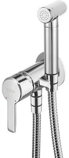 Deante BQA 034M BAT ARNIKA CHROM BIDETOWA PODTYNKOWA ZE SŁUCHAWKĄ - Baterie bidetowe - miniaturka - grafika 2