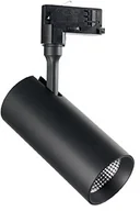 Oprawy, klosze i abażury - Ideal Lux Oprawa szynowa SMILE 20W CRI80 45 4000K NERO 190020 - miniaturka - grafika 1