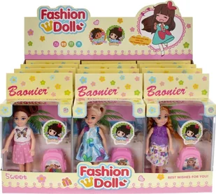 Mega Creative Lalka 15 cm z Akcesoriami W Ubranku 471571 - Lalki dla dziewczynek - miniaturka - grafika 2