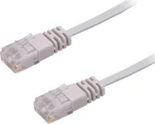 Kable miedziane - MicroConnect Kabel sieciowy U UTP CAT6 3M Szary płaski V-UTP603-FLAT - miniaturka - grafika 1