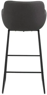 Actona Stołek barowy Lisa dark grey - Taborety i hokery - miniaturka - grafika 3