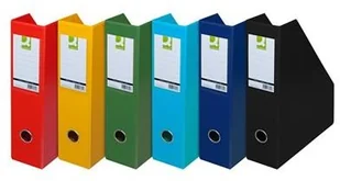 Q-CONNECT Pojemnik na dokumenty , PVC, A4/76, zielony KF16212 - Pojemniki biurowe - miniaturka - grafika 4