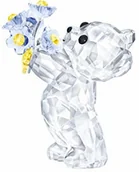 Figurki dekoracyjne - Swarovski Kris niedźwiedź  niezapomniana figurka, kryształ, wielokolorowy jasny, 4,5 x 2,6 x 3,7 cm - miniaturka - grafika 1