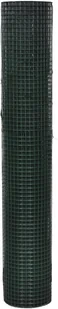 vidaXL vidaXL Siatka ogrodzeniowa czworokątna, ocynkowana z tworzywa PCV 1m x 25m - Ogrodzenia - miniaturka - grafika 3