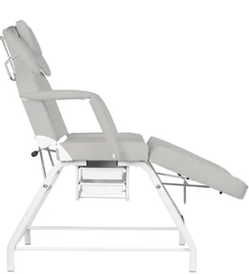 ACTIVESHOP Fotel Zabiegowy Do Rzęs Ivette Szary 10003_133144 - Fotele kosmetyczne - miniaturka - grafika 3