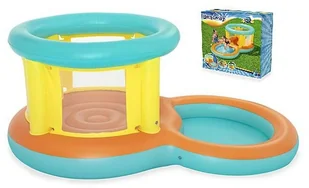 MILLY-MALLY DMUCHANY ZAMEK DO SKAKANIA Z BASENIKIEM 239x142cmx102 #B1 CZ20017 - Baseny ogrodowe - miniaturka - grafika 2