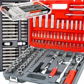 Zestawy narzędziowe - YATO Zestaw Kluczy 134 Klucze Nasadowe Torx Imbus - miniaturka - grafika 1