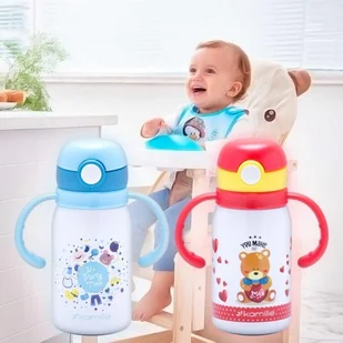 Kamille Kubek termiczny Termos Butelka Bidon 300ml KAMILLE 2027 - Butelki termiczne - miniaturka - grafika 2