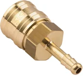 Akcesoria pneumatyczne - RQS Szybkozłączka z nyplem na wąż 6mm typ 26 Rectus - miniaturka - grafika 1