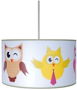 Lampdar Sanneli 0112 - Dziecięca lampa wisząca SOWY 1xE27/60W/230V - Lampy sufitowe Lampdar Sanneli 0112 - Dziecięca lampa wisząca SOWY 1xE27/60W/230V - Lampy sufitowe - miniaturka - grafika 1