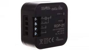 ZAMEL ZAMEL EXL10000004 | RADIOWY ŚCIEMNIACZ OŚWIETLENIA DWUKIERUNKOWY TYP: RDP-21 RDP-21 - Systemy inteligentnych domów - miniaturka - grafika 2