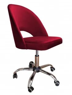 Fotel biurowy, krzesło biurowe ATOS Fotel obrotowy POLO MG31 czerwony - Fotele i krzesła biurowe - miniaturka - grafika 2