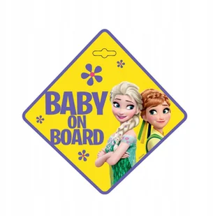 TABLICZKA BABY ON BOARD FROZEN - Akcesoria do fotelików - miniaturka - grafika 9