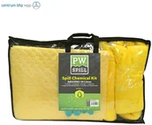 Sorbenty - Portwest PORTWEST SM91 ZESTAW POCHŁANIAJĄCY CHEMIKALIA 50 LITRÓW; ŻÓŁTY - miniaturka - grafika 1