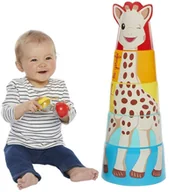 Zabawki interaktywne dla dzieci - VULLI VULLI Ogromna wieża Żyrafy Sophie - miniaturka - grafika 1