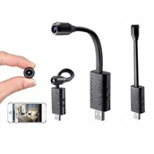 Minikamery i aparaty szpiegowskie - Mini Kamera Szpiegowska Ip Wifi Hd Ukryta Detekcja - miniaturka - grafika 1