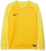 Piłka nożna - Nike dla dzieci Trophy III Jersey Youth koszulka z długim rękawem longsleeve Langa RMT zawodowców, żółty, m 833049-739 - miniaturka - grafika 1