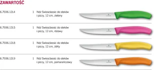 Victorinox Blok na noże do steków i pizzy Swiss Classic 6.7126.4 6.7126.4 - Noże kuchenne - miniaturka - grafika 2