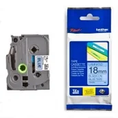 Papier do drukarek - Brother TZe-541 taśma, nadruk czarny na niebieskim tle, 18 mm, oryginalna TZe541 - miniaturka - grafika 1