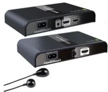 Techly Extender HDMI HDbitT po PLC Powerline, do 300m FullHD z IR, czarny 021611 - Części i akcesoria do laptopów - miniaturka - grafika 4