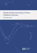 Ekonomia - Wydawnictwo Uniwersytetu Łódzkiego Reguły polityki pieniężnej w Polsce - Paweł Baranowski - miniaturka - grafika 1