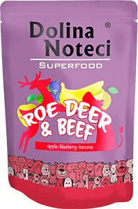 Dolina Noteci SUPERFOOD sarna i wołowina 10 x 300g karma mokra dla psa 44542-uniw - Mokra karma dla psów - miniaturka - grafika 2
