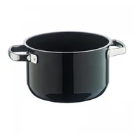 Garnki - WMF Garnek wysoki z pokrywką 20cm,czarny,Fusiontec 0514335290 - miniaturka - grafika 1