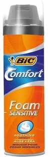 BiC Pianka do golenia Comfort Sensitive 20 ml - Balsamy po goleniu - miniaturka - grafika 2
