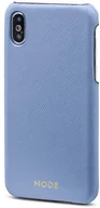 Etui i futerały do telefonów - MODE. MODE. London skórzane etui na tył do Apple iPhone X NIEBIESKI NA TYŁ SKÓRA NATURALNA LOIXFOBL5100 - miniaturka - grafika 1