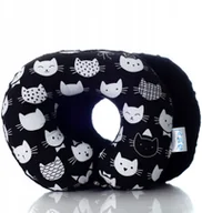 Akcesoria do fotelików - Poduszka podróżna Rogal Zagłówek dla dzieci minky - miniaturka - grafika 1