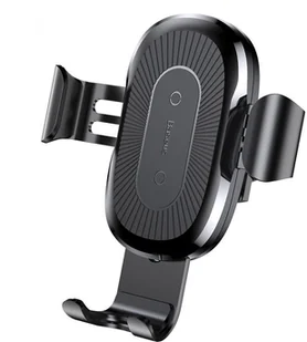 Baseus uchwyt samochodowy grawitacyjny z ładowaniem QI Black WXYL-01 - Uchwyty samochodowe do telefonów - miniaturka - grafika 21