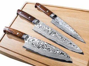 Mistrz Takeshi Saji Takeshi Saji IW Ręcznie kuty nóż Szefa 18cm VG-10 HA-417 - Noże kuchenne - miniaturka - grafika 5