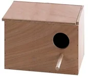 Akcesoria dla ptaków - Nobby 50259 GS-budka dla ptaków w płaszczyźnie poziomej - miniaturka - grafika 1