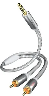 In-Akustik Premium Audiokabel - Kabel jack 3,5mm - 2x wtyk RCA 004100015 - Kable - miniaturka - grafika 2