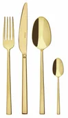 Zestawy sztućców - Sambonet Zestaw sztućców Rock PVD Gold Sambonet 24 szt. - miniaturka - grafika 1