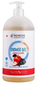 Kosmetyki do kąpieli - BENECOS Żel pod prysznic GARDEN PLEASURE z jabłkiem i winogronami 950ml - miniaturka - grafika 1