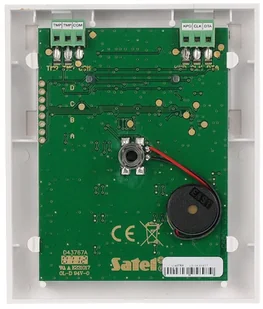 SATEL Komplet: płyta główna CA-5 P + manip. CA-5 KLED-S (bez obudowy) CA-5 KPL-L - Alarmy - miniaturka - grafika 10
