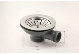DEANTE XZL00LU00 DEANTE XZL00LU00 KIELICH Z SITKIEM 3,5 DO OSP AUTOMATYCZNEGO DO ZLEW GRANITOWYCH - Akcesoria i części AGD - miniaturka - grafika 10