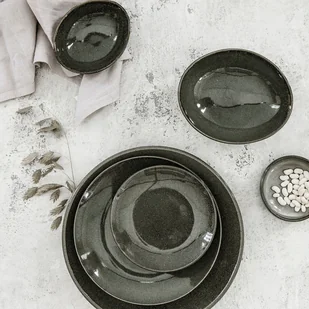 House Doctor Talerz obiadowy Lake Green 9134 - Talerze - miniaturka - grafika 4