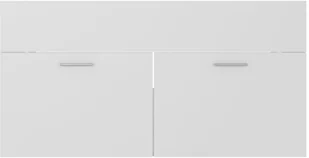 VidaXL Lumarko Zestaw mebli łazienkowych, biały, płyta wiórowa! 3071684 VidaXL - Meble łazienkowe - miniaturka - grafika 45