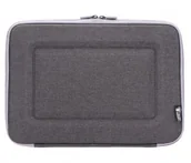 Torby na laptopy - Silver Monkey Silver Monkey CrossCase wzmacniane etui na laptopa 14,1" szare - miniaturka - grafika 1