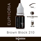 Pozostałe akcesoria kosmetyczne - BIOEVOLUTION Barwnik Brown Black 210 - Euphoria - 10 ml - miniaturka - grafika 1