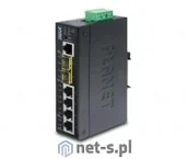 Switche - Planet SWITCH PRZEMYSŁOWY ZARZĄDZALNY IGS-5225-4T2S 4-PORT 1GB BASE-X SFP DIN RAIL - miniaturka - grafika 1