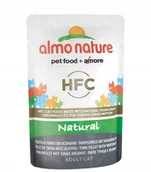 Mokra karma dla kotów - Almo Nature HFC Natural - tuńczyk i mł. sardynki 55 g - miniaturka - grafika 1