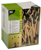 Dekoracja stołu - Papstar Black Pearl 11300 patyczki z czarną kulką, 12,5 cm, 250 sztuk 11300 - miniaturka - grafika 1