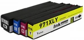 Tusze zamienniki - HP 4x Tusz Do HP 970XL 971XL 250/110ml CMYK - miniaturka - grafika 1