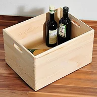 Inne naczynia kuchenne - Kesper pudełko do przechowywania, sosna, brązowy, 40 x 30 x 23 cm 69600 - miniaturka - grafika 1