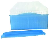 Akcesoria do lodu - Fackelmann plastikowa kruszarka do lodu, 26 x 14 x 4 cm 49380 - miniaturka - grafika 1