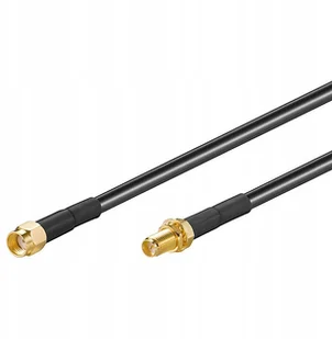 Wentronic Wi-Fi Antenna Extension Cable (RP-SMA wtyk do gniazda RP-SMA) 3 m, 1 szt. 4040849516771 - Kable - miniaturka - grafika 3